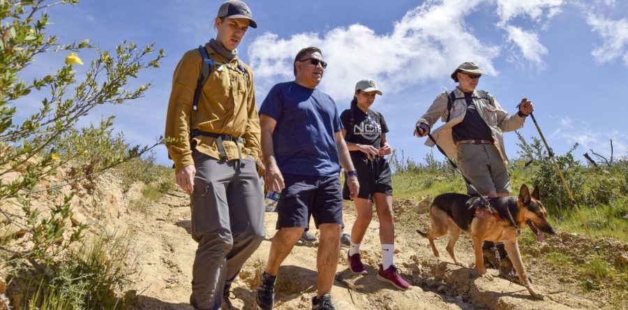 Carbajal leads hike to announce legislation